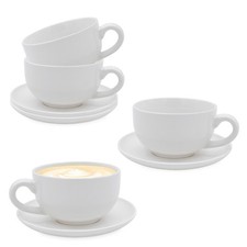 Cappuccino tasse untertasse - cappuccino,
