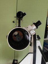 Skywatcher 150/750mm Newton Teleskop auf bluetooth Omegon push+  Dobson