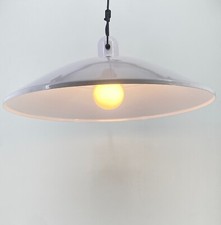 * DECKENLAMPE LAMPE ELIO MARTINELLI LUCE LAMPARA 1849 60ER ITALY WEIß VINTAGE