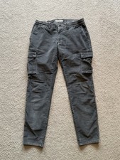 Brax Cargo-Hose, Fine-Cord, grau, 33/32