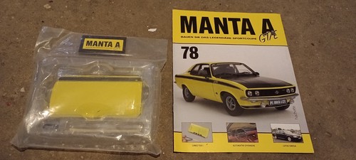 Hachette opel manta gte - a, 1-8