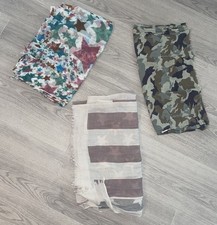 3 Set Halstuch Schal Stola