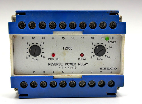 Selco t2000 reverse - t2000-02, power