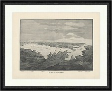 Der Hafen von Santiago de Cuba Insel Meer Hügel Bucht Schiffe  Faksimile_E 16788