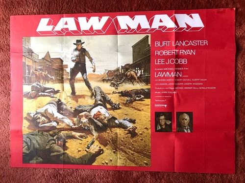 Lawman kinoplakat poster - lawman,