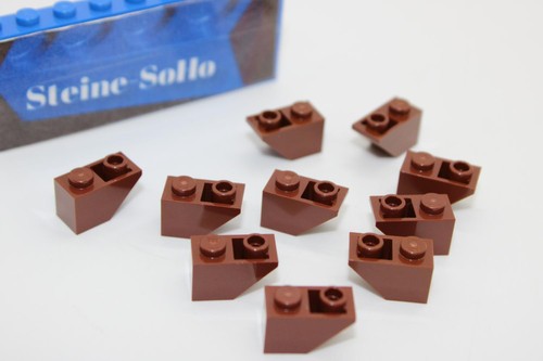 Lego 10x dachstein - 2x1,