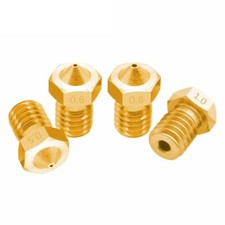 3D Drucker Düse Extruder Druckkopf M6 Nozzle 1,75-3mm Filament 0,2 -1mm Leimdüse