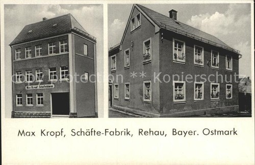 Rehau bayerische ostmark max - ostmark,