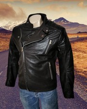 Revit Vaughn Motorrad Lederjacke schwarz