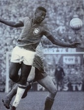 Pelé signiert WM 1966 Brazil