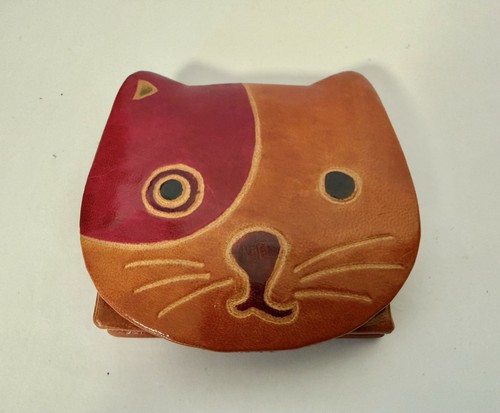 Vintage geldbörse katze - geldbörse,
