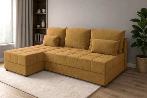 Ecksofa domino fit - l,