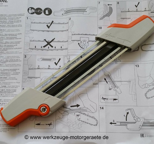 Feilenhalter 3 2mm - 2-in-1,, 3,2mm
