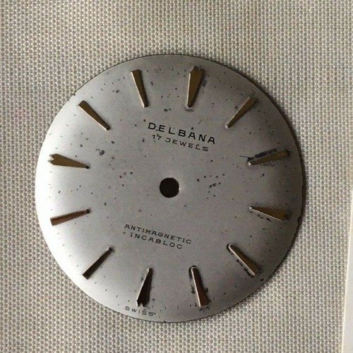 Zifferblatt delbana 4mm - 29,4mm, 17j