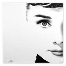 Poster Audrey Hepburn I -