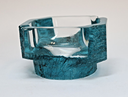 Kristall glas aschenbecher - glas,