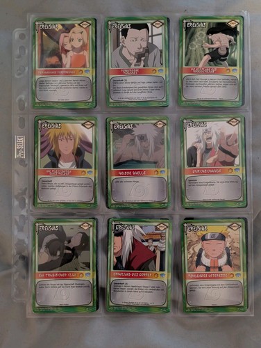 Naruto tcg kartensammlung - naruto,