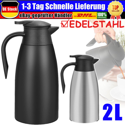 Doppelwandige kaffeekanne - kaffeekanne, 2