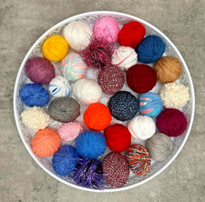 Wollreste zum Basteln Stricken Häkeln usw....(1