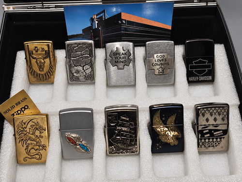 Zippo sturmfeuerzeuge - 10,