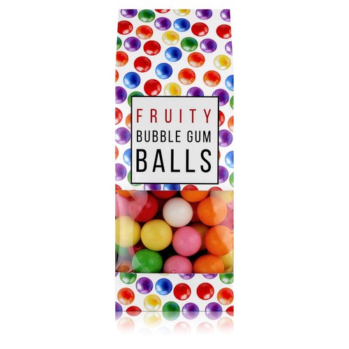 Fruity bubble gum balls - bubble, gum-balls