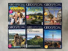 6x Geo Special Hefte Konvolut