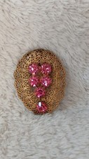 Vintage Dress Clip Brosche.