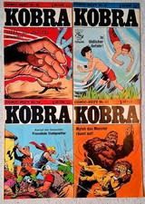 4x KOBRA Comic-Heft. Nummern
