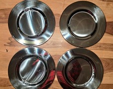 4 Edelstahl-Platzteller