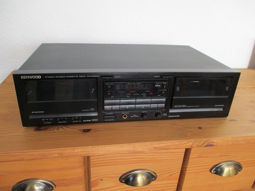 Double cassettendeck kenwood - cassettendeck,