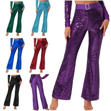 Damen Tanz Hosen Glitzer