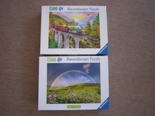 1500 Teile*2 Puzzle RAVENSBURGER*(795,800) Zugfahrt, Regenbogen #4