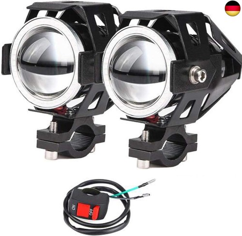 Motorrad scheinwerfer mit - 2x,