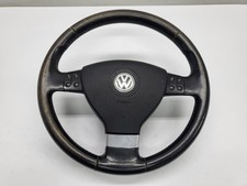 VW EOS 1F   Lenkrad mit Airbag Leder   1K0880201AH  1K0959538C 1Q0419091  (01)