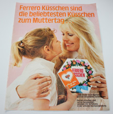 Werbung Ferrero Küsschen April 1972 zum Muttertag #1.39