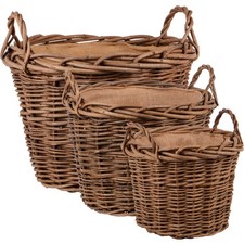 UNUS Weidenkörbe 3er Set