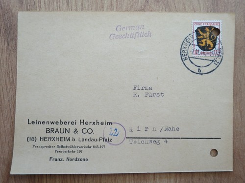 Franz zone 11 1946 - pk,