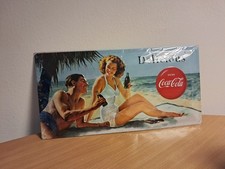 Blechschild Coca Cola Beach