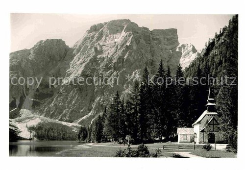 Pragser wildsee mit - wildsee, seekofel