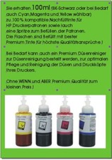 100ml Nachfülltinte Drucker