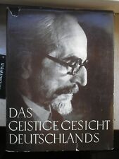 Das geistige Gesicht Deutschlands photographische Bildnisse von Erich Retzlaff