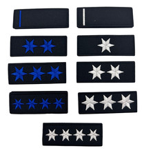 Polizei Dienstgrad Textil Patches Anwärter - A12