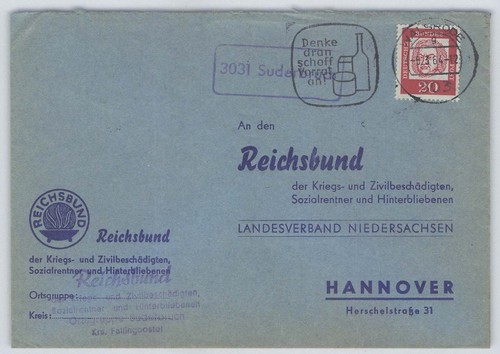 Bund landpoststempel 3031 - bund,