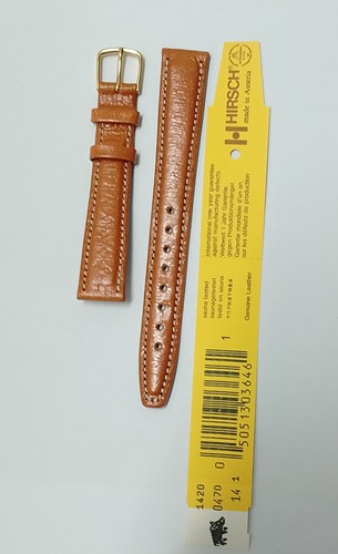 Hirsch echtleder uhrenarmband - hirsch,