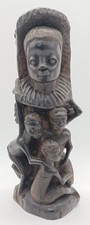 Makonde Ujamaa Figur, Ebenholz, ca. 27 cm hoch