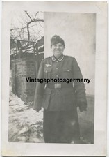 Z2834 Foto Frau in WH Uniform Helferin Mädchen Girl Crossdresser Crossdressing