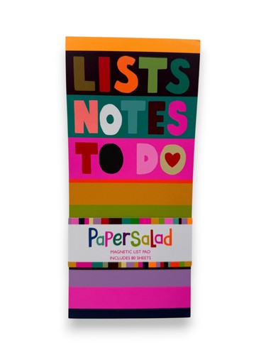 Paper salad magnet notizblock - paper, magnet-notizblock
