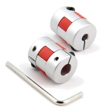 Kupplung aluminium 5x8mm - aluminium,