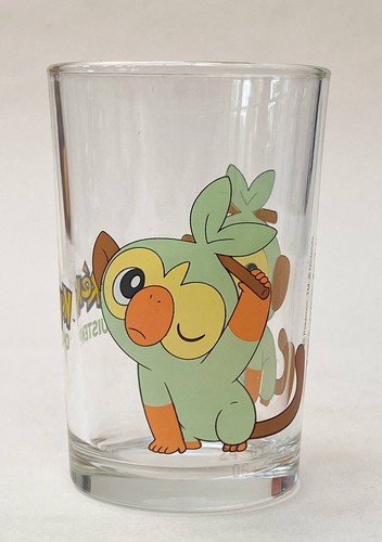 Pokemon grookey trinkglas - grookey,