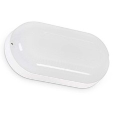 Telefunken LED Außen Wandlampe & Deckenleuchte Weiß 20cm IP44 15W 1550lm 4000K